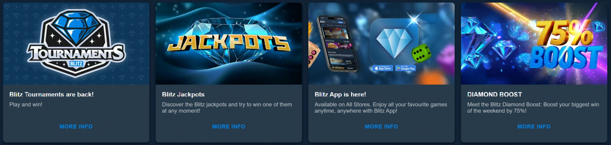 Promotions et offres spéciales Blitz Casino