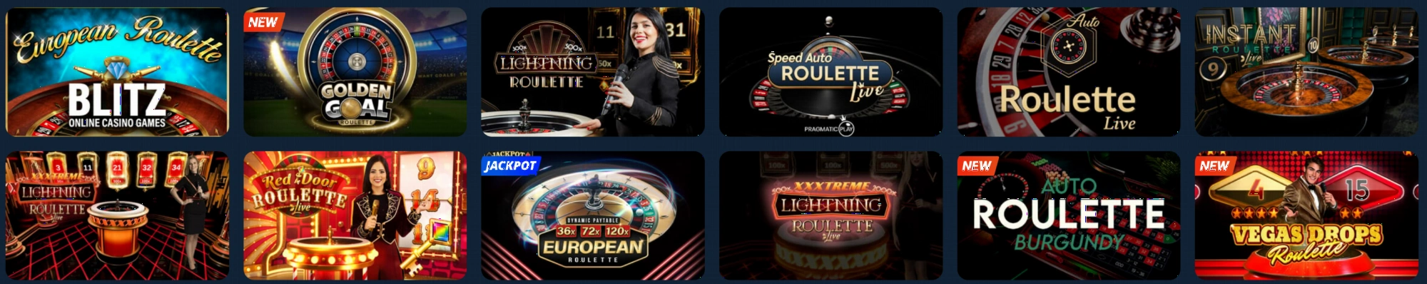 Table de roulette Blitz Casino - jeux sous licence Curaçao